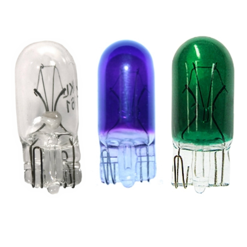 194 Light Bulb In 3 Different Colors