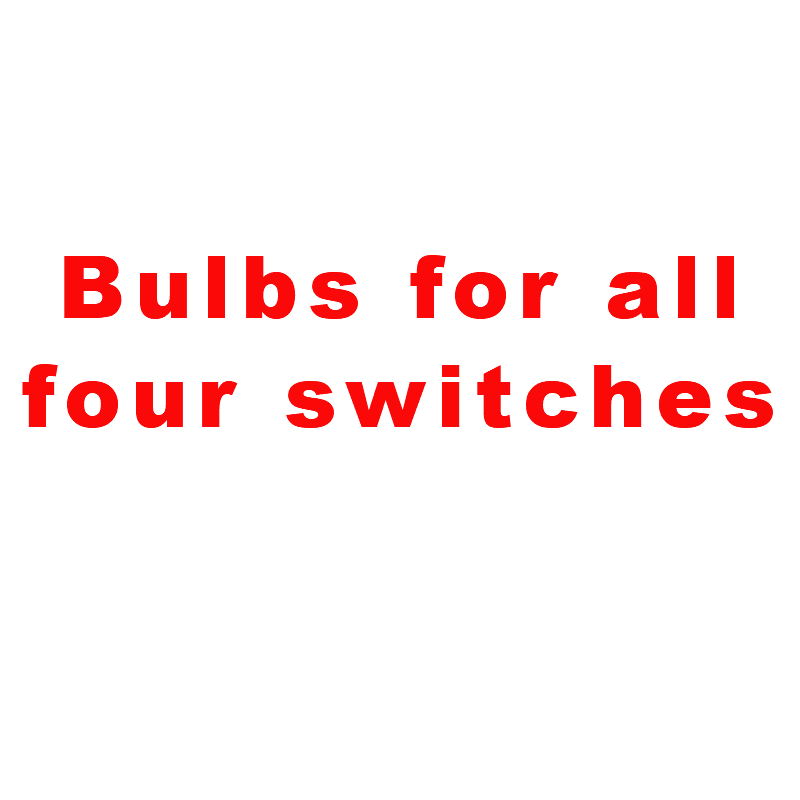2002-2005 Trailblazer Envoy Power Window Switch Light Bulbs